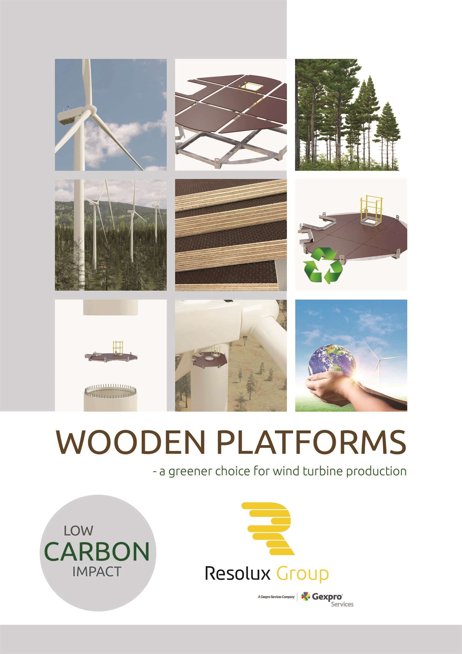 wooden platforms - resolux - folder a4 - 2024 _front page